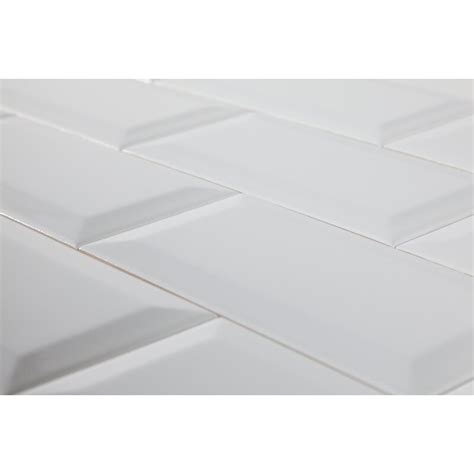 Thomas Avenue Ceramics 3 X 6 Beveled Ceramic Subway Tile And Reviews