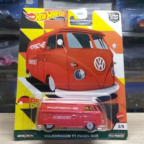 Hot Wheels Volkswagen T Panel Bus Deutschland Design Premium Shopee Singapore