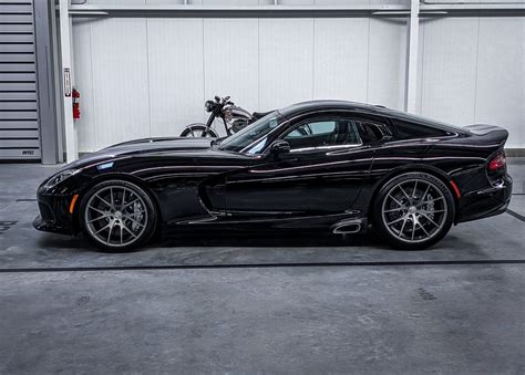 Dodge Viper Black Forgeline Vx1 6 Wheel Front