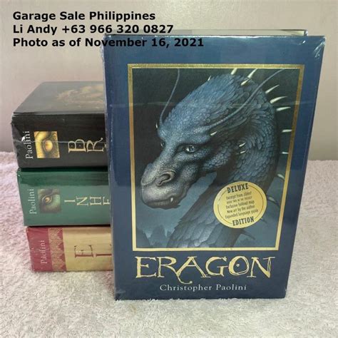 Inheritance Cycle By Christopher Paolini Hardbound Complete Eragon