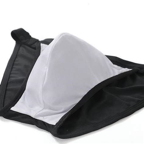 Sexede svømmetrusser til mænd med bule pose Badetøj Mini badebukser til bikini Brasiliansk