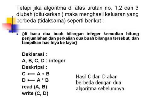 Struktur Dasar Algoritma 1 2 3 Struktur Sekuensial