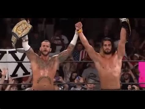 Seth Rollins CM Punk Vs Cesaro Kassius Ohno NXT 10 17 12 YouTube