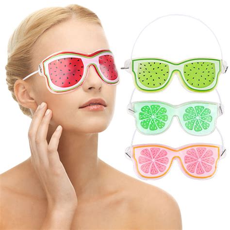 Cooling Ice Eye Masks Hot Cold Compress Gel Eye Mask Spa Therapy For Dark Circles And