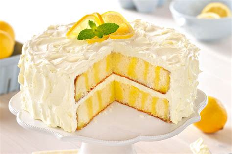 Resep Nikmat Lemon Layer Cake Dessert Lembut Yang Enak Banget