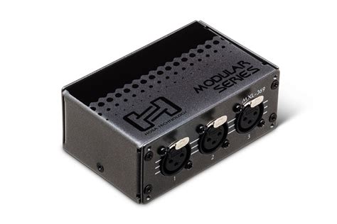 XLR3F to XLR3M - Patch Bay Module - Patch Bays | Hosa Cables