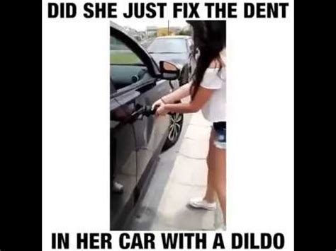 How To Fix The Dent In The Car With Dildo YouTube