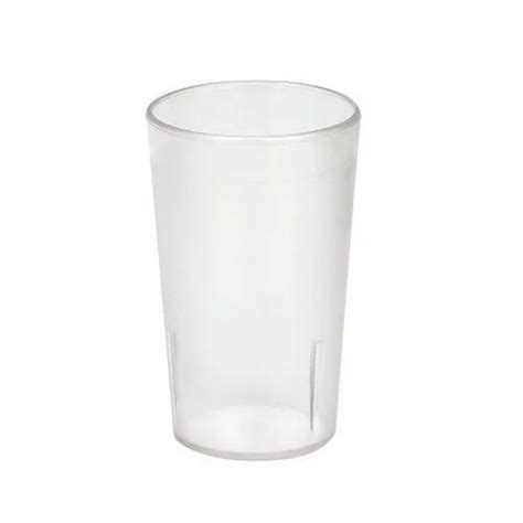 Polycarbonate Plastic Unbreakable Water Drinking Glass For Home Office