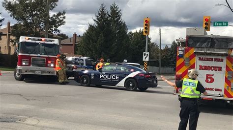 Police Cruiser Involved In Crash On Essa Road In Barrie Ctv News