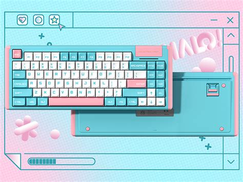 Mua DUSTSILVER D Wireless Cyberpunk Mechanical Keyboard With RGB Hot Swappable Bluetooth