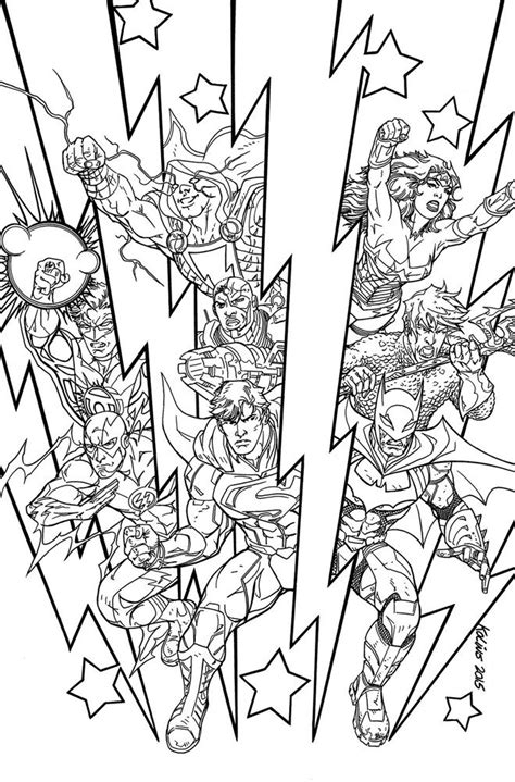 Dc Comics Justice League Coloring Pages Coloring Pages