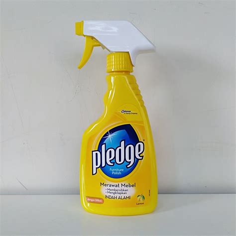 Pledge Furniture Polish Pembersih Mebel Kayu Botol Lemon 450 Ml