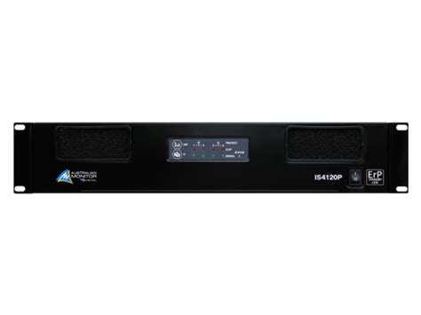 Australian Monitor IS4120P 4 x 120W Power Amplifier – MACHINES EMPIRE