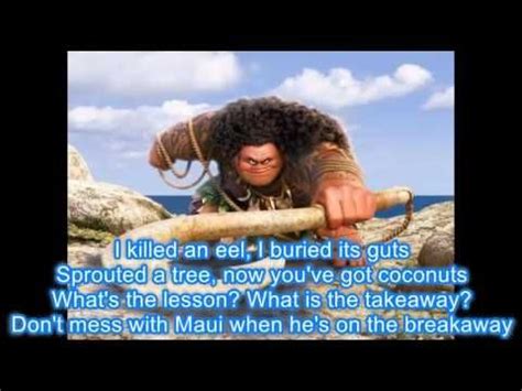 Moana Maui Song Lyrics