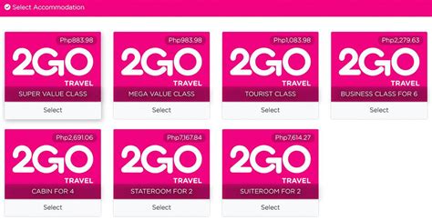 2GO MANILA To TAGBILARAN Bohol Ferry Schedules Fares Philippine