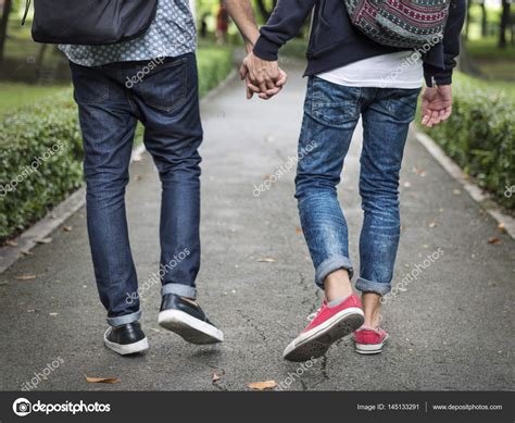 Men Gay Couple Outdoors Stock Photo By Rawpixel