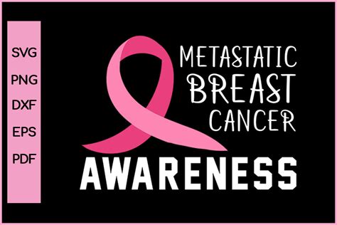 Metastatic Breast Cancer Awareness Svg Graphic By Nice Print File