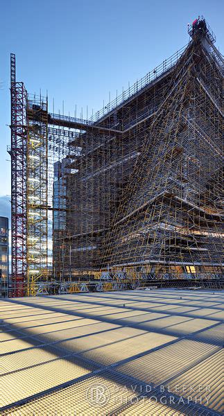 Switch House Tate Modern Swift Scaffolding © David Bleeker