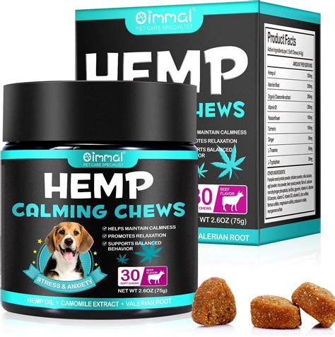 Iheartdogs Hemp Calming And Mobility Chews For Dogs Dog