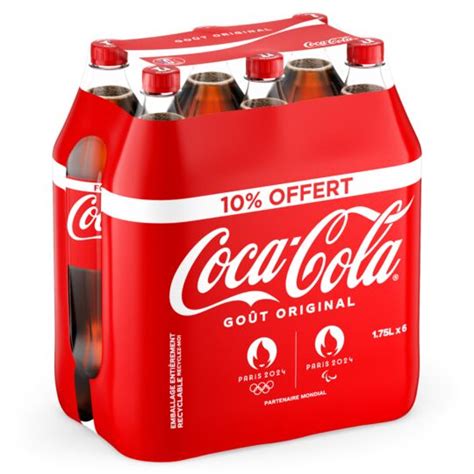 Soda Go T Original Coca Cola Le Pack De Bouteilles D L Prix