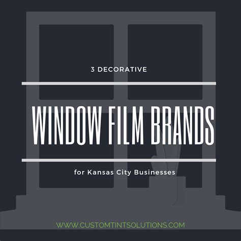 3 Decorative Window Film Brands for Kansas City Businesses - Custom ...