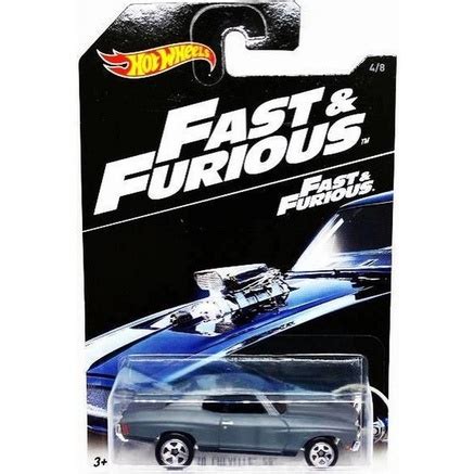 Miniatura Carro Carrinho Chevelle Ss Hot Wheels Fast E Furious