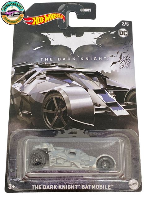 The Dark Knight Batmobile DC Hot Wheels Etsy