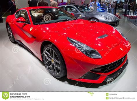 Ferrari F Berlinetta Sports Car Editorial Stock Image Image Of