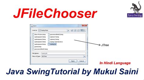 61 Java Swing Tutorial JFileChooser In Java Swing YouTube