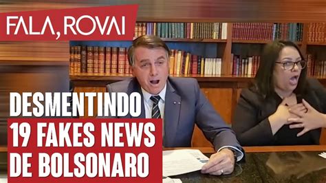 Bolsonaro Mentiu Ao Menos Vezes No Jn Renata E Bonner Veja As