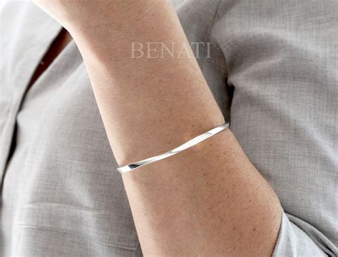 Mobius Bangle Mm Mobius Bracelet Twist Bracelet Benati