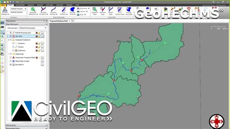 Developing HEC HMS Model Using GeoHECHMS CivilGEO YouTube