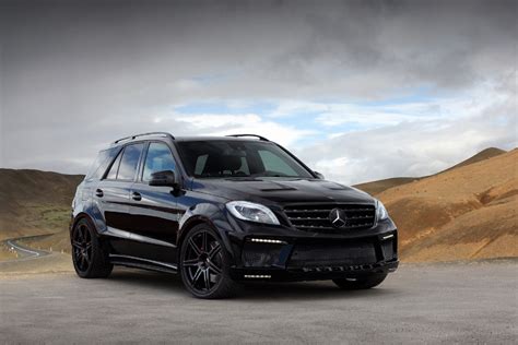 Official 2013 Mercedes Benz Ml63 Amg Inferno Black By Topcar Gtspirit