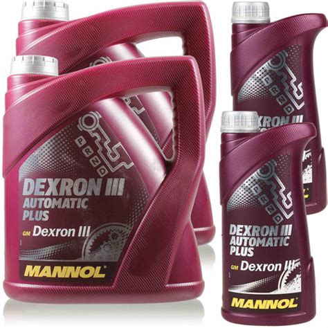 Litres Mannol Huile De Bo Te Automatique Dexron Iii Automatic Plus