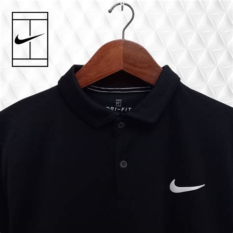 Nike Kaos Atasan Pria Berkerah Kaos Kerah Pria Olahraga Fesyen Pria