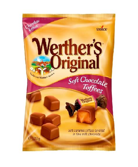 Werthers Original Chocolate Toffee 120g 4014400915143