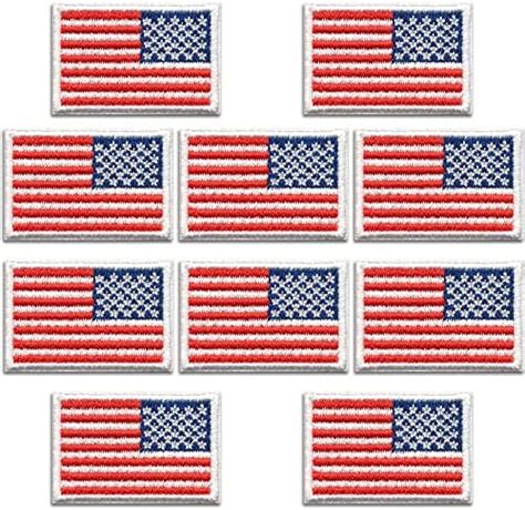 United States Right Hand Flag Patches 3 50 X 2 25