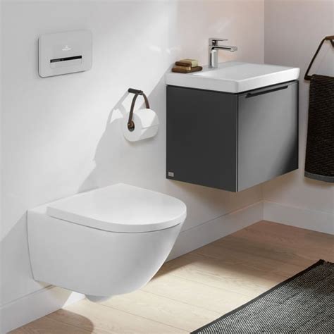 Villeroy Boch Subway Wall Mounted Washdown Toilet Twistflush