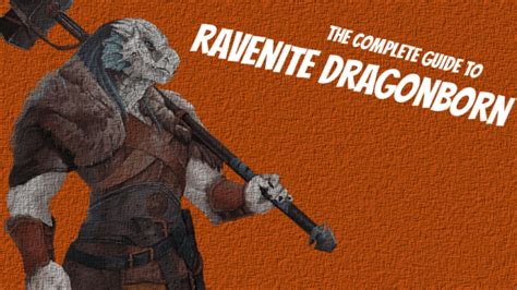 Ravenite Dragonborn 5E Guide | Wildemount Ravenite Dragonborn - Nerds ...