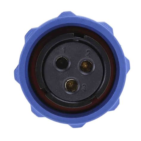 RS PRO RS PRO Circular Connector 3 Contacts Cable Mount Plug