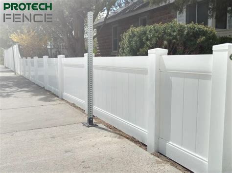 Protechs Expert 4 Foot Vinyl Privacy Fence Solutions