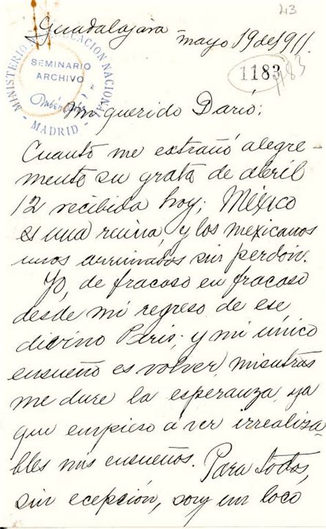 Carta Manuscrita Biblioteca Virtual Miguel De Cervantes