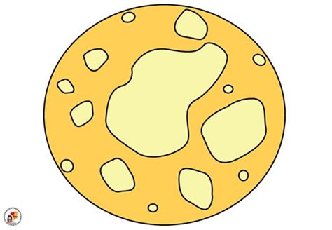 A Cookie With Yellow Icing And White Dots On It S Surface In The Shape