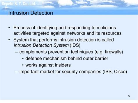 Ppt Network Intrusion Detection Systems Powerpoint Presentation Free