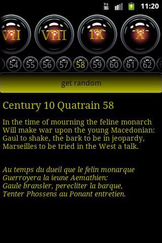 Nostradamus Quatrains – Android Apps