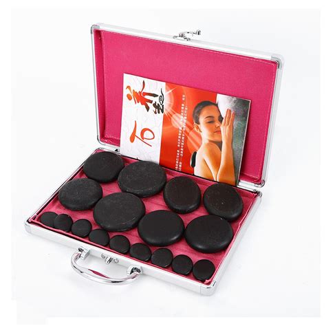 16 20 28pcs Hot Spa Rock Basalt Stone Stones Massage Warmer Kit