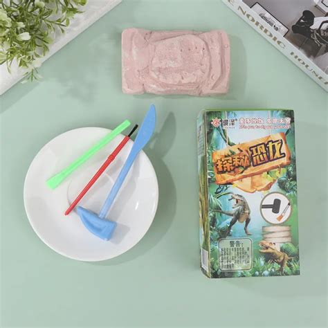 Sissi Dinosaur Fossil Excavation Kits Figure Skeleton Model For