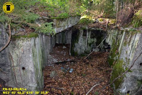 Schron Bojowy Fn 33 Pozycja Pomorska Pommernstellung