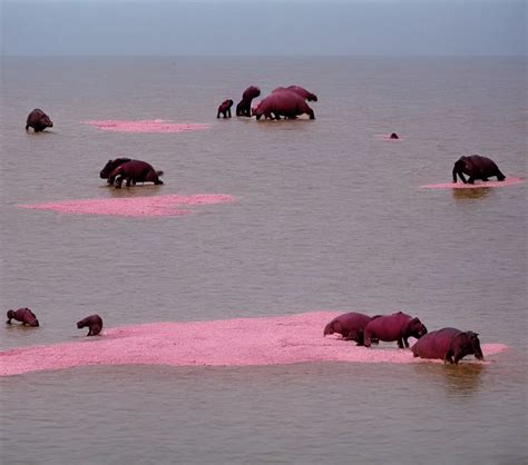 A Mm Photography Kodachrome Colour Of Hippos Stable