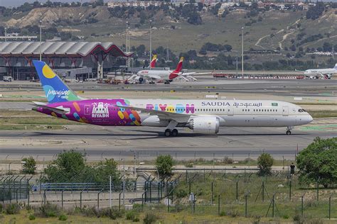 HZ ARB Boeing 787 9 Saudia Madrid Barajas MAD LEMD Flickr